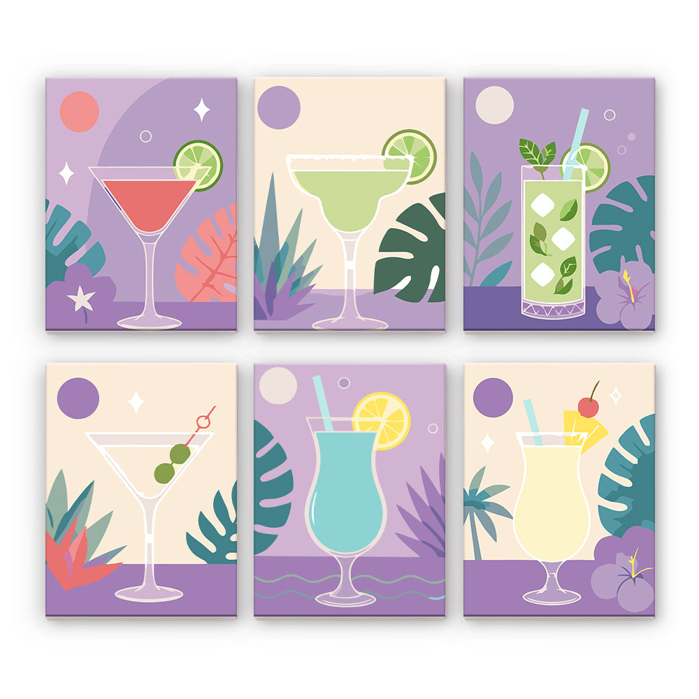 Tropical Cocktail Art