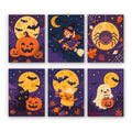 Moonlit Halloween Characters